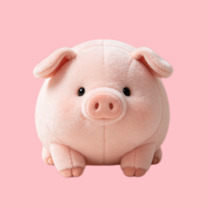 Pink Pig Plush